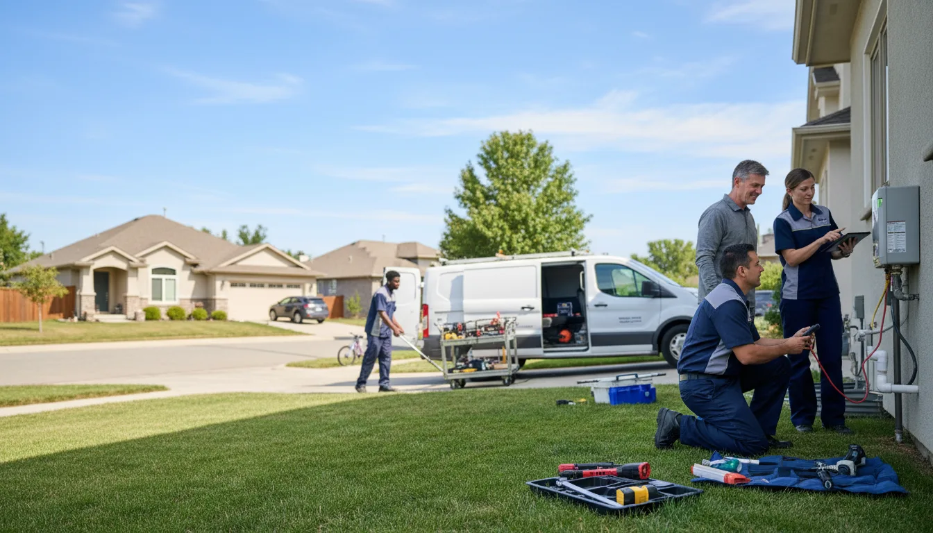 Tankless water heater service in Lyndora, PA
